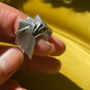 Mignon Faget Banner Ring in Sterling Silver